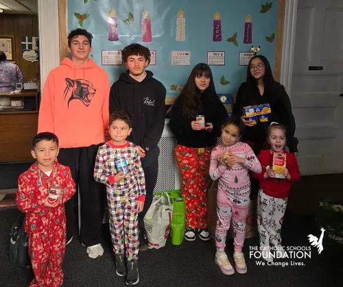 A Season of Giving: Young Leaders & Young Ambassadors Support a CSF Family This Christmas