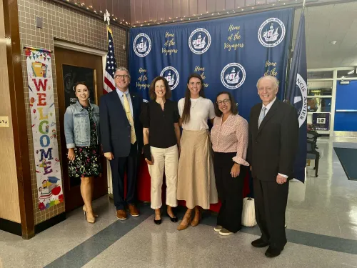 Partnership in Action: CSF Visits Saint Francis Xavier Middle School
