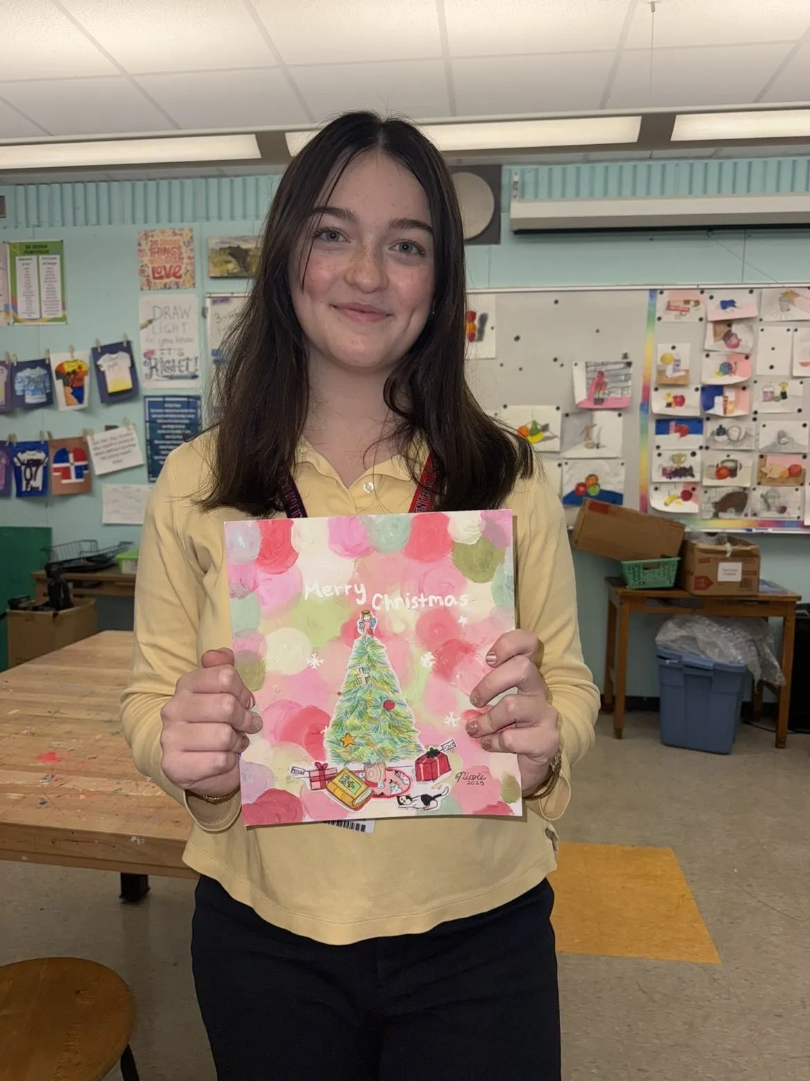 Meet the Artist Behind This Year’s CSF Christmas Card: Nicole Guzman-DeFusco